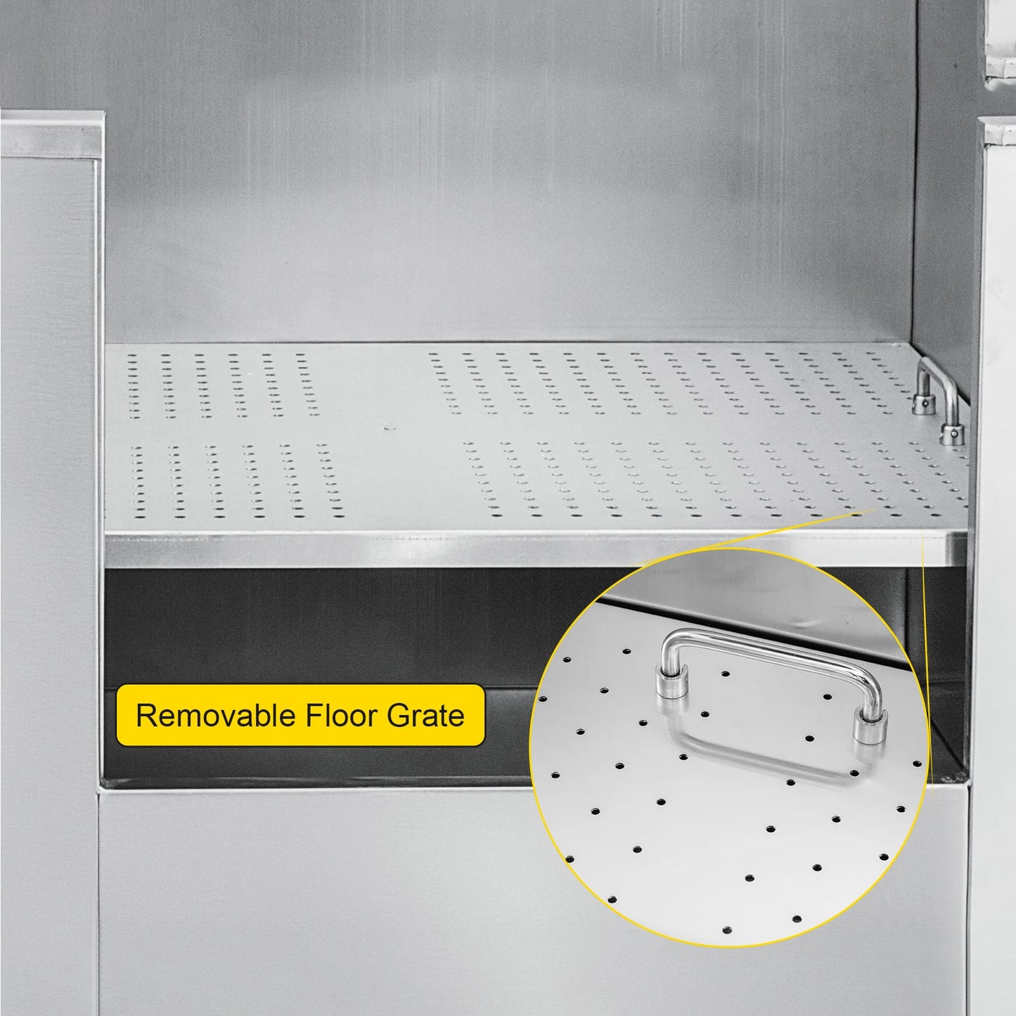 Dog Grooming Tub Stainless Steel Bath Station