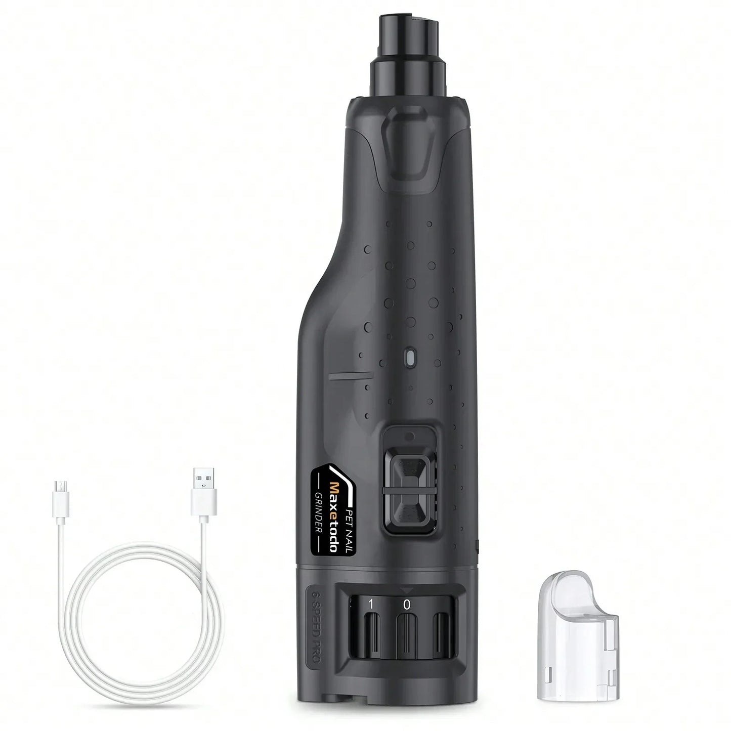 Hign-concerned USB Rechargeable 6 Speed Dog Nail Grinder