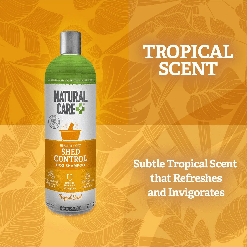 Dog Shampoo Shed Control Goat Milk Chamomile Nourish