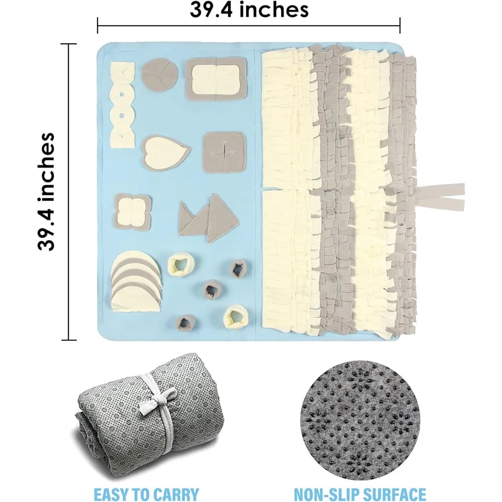 Hign Concerned Snuffle Mat For Dogs Nosework Feeding Toy