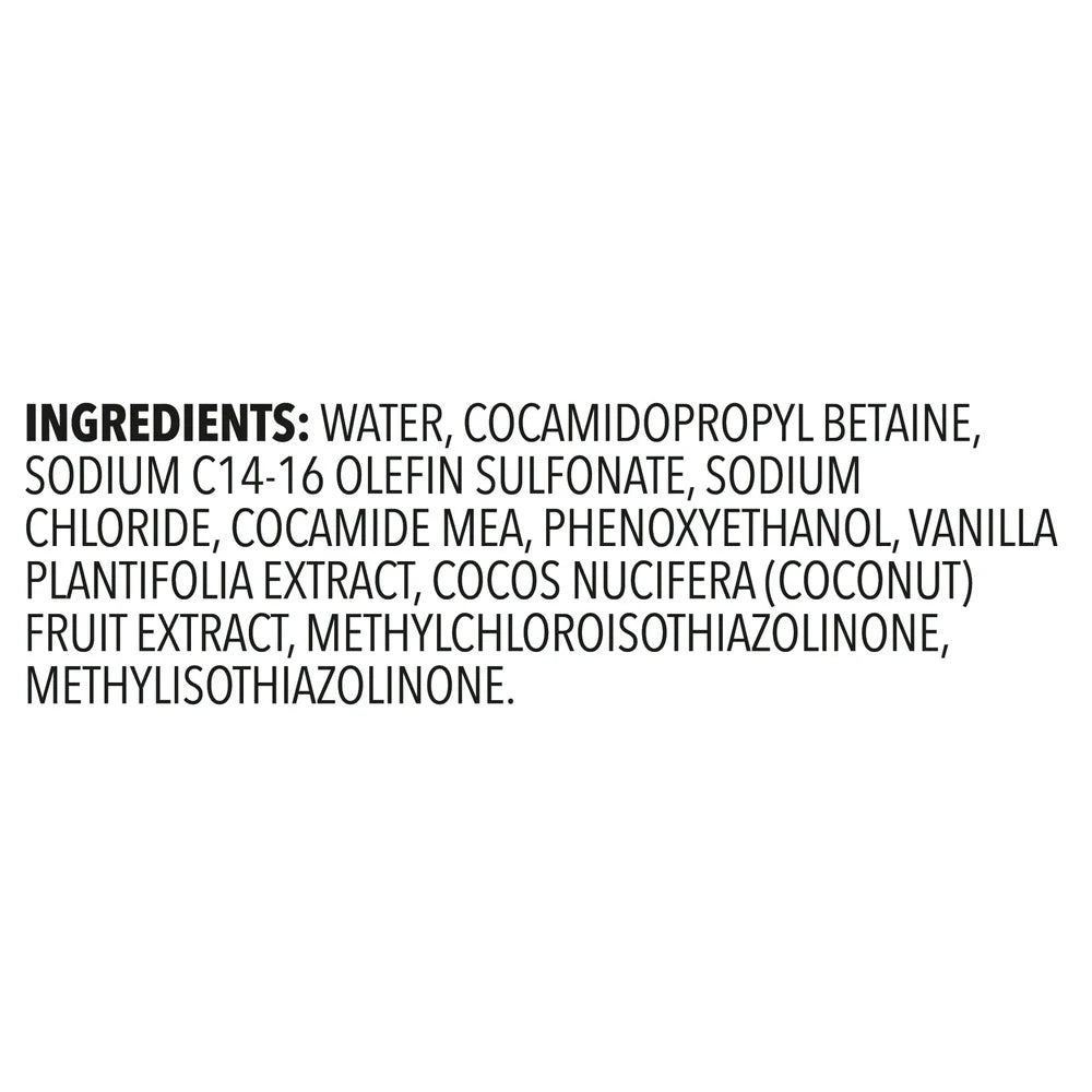 XMSJ 4-in-1 Dog Shampoo Coconut Vanilla Natural Ingredients Deep Moisturizing Odor Control
