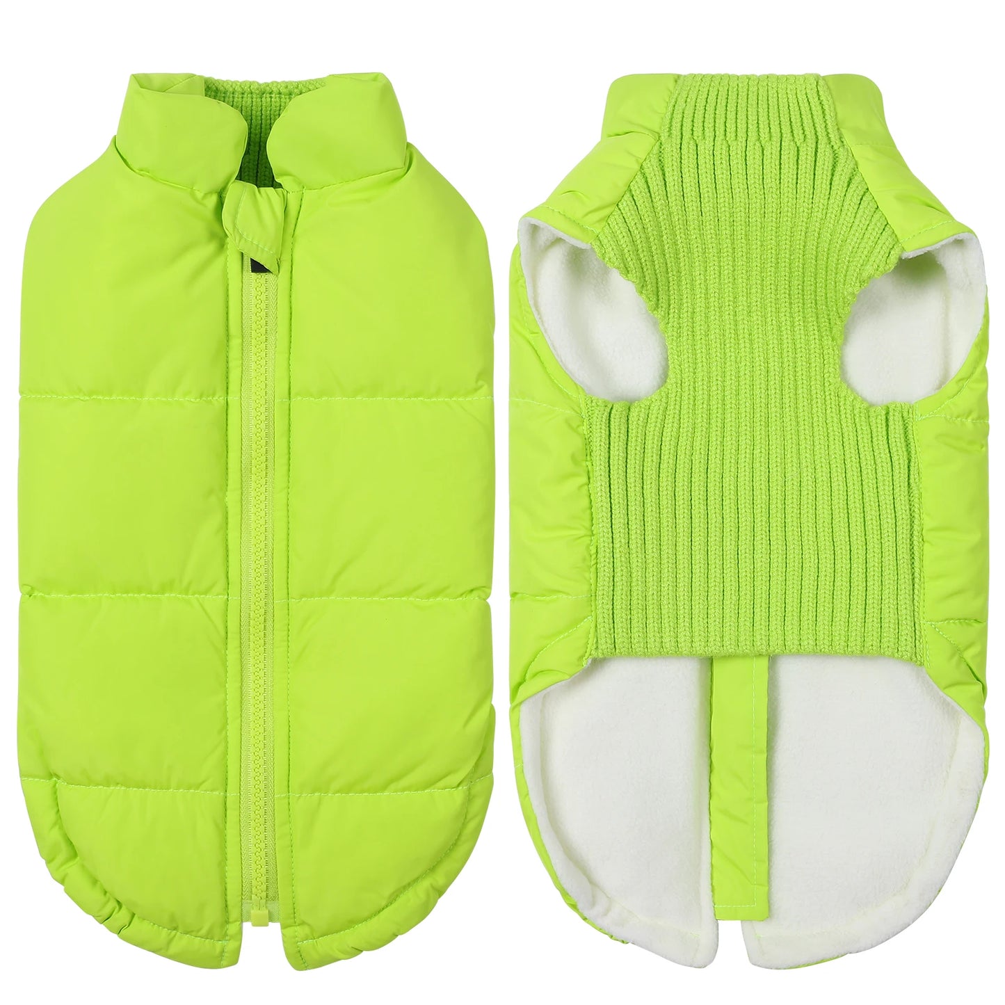 Warm Knitted Dog Vest Jacket for Autumn Winter Small Breeds