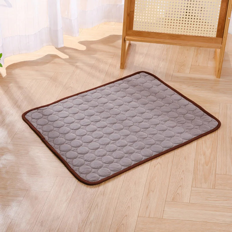 Dog Cooling Mat Moisture Proof Breathable Summer Pet Blanket