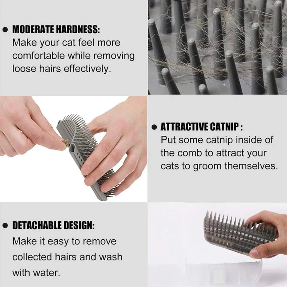 Bristle Pet Comb Cat Grooming Hair Removal Brush for Pets