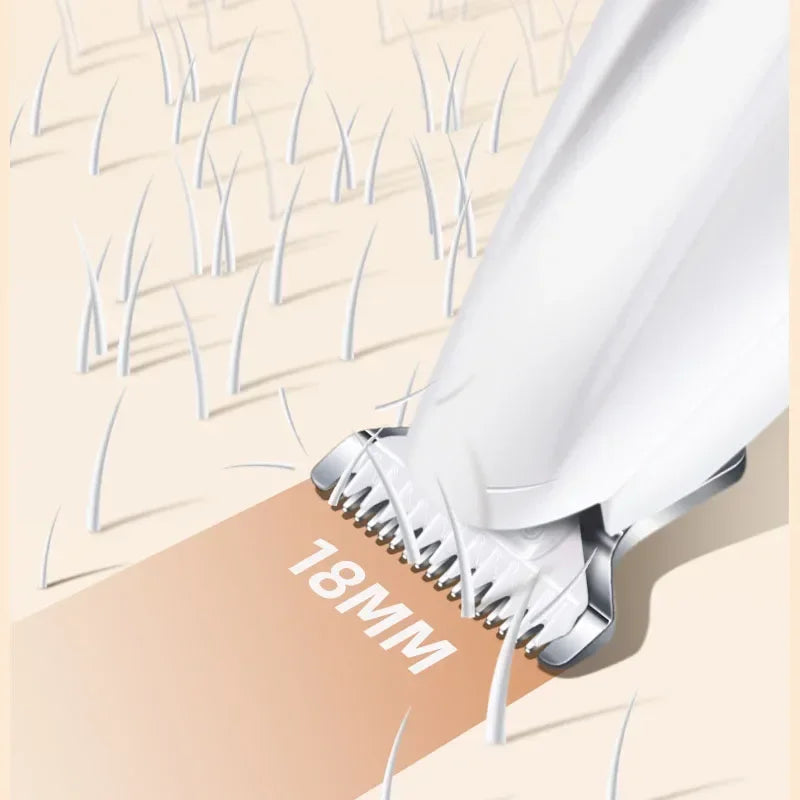 New Waterproof Dog Paw Trimmer with LED Light and Display