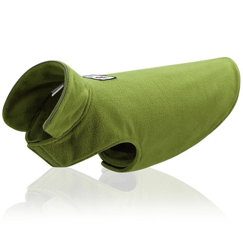 Reflective Big Dog Fleece Jacket Winter Warm Coat for Small and Large Dogs