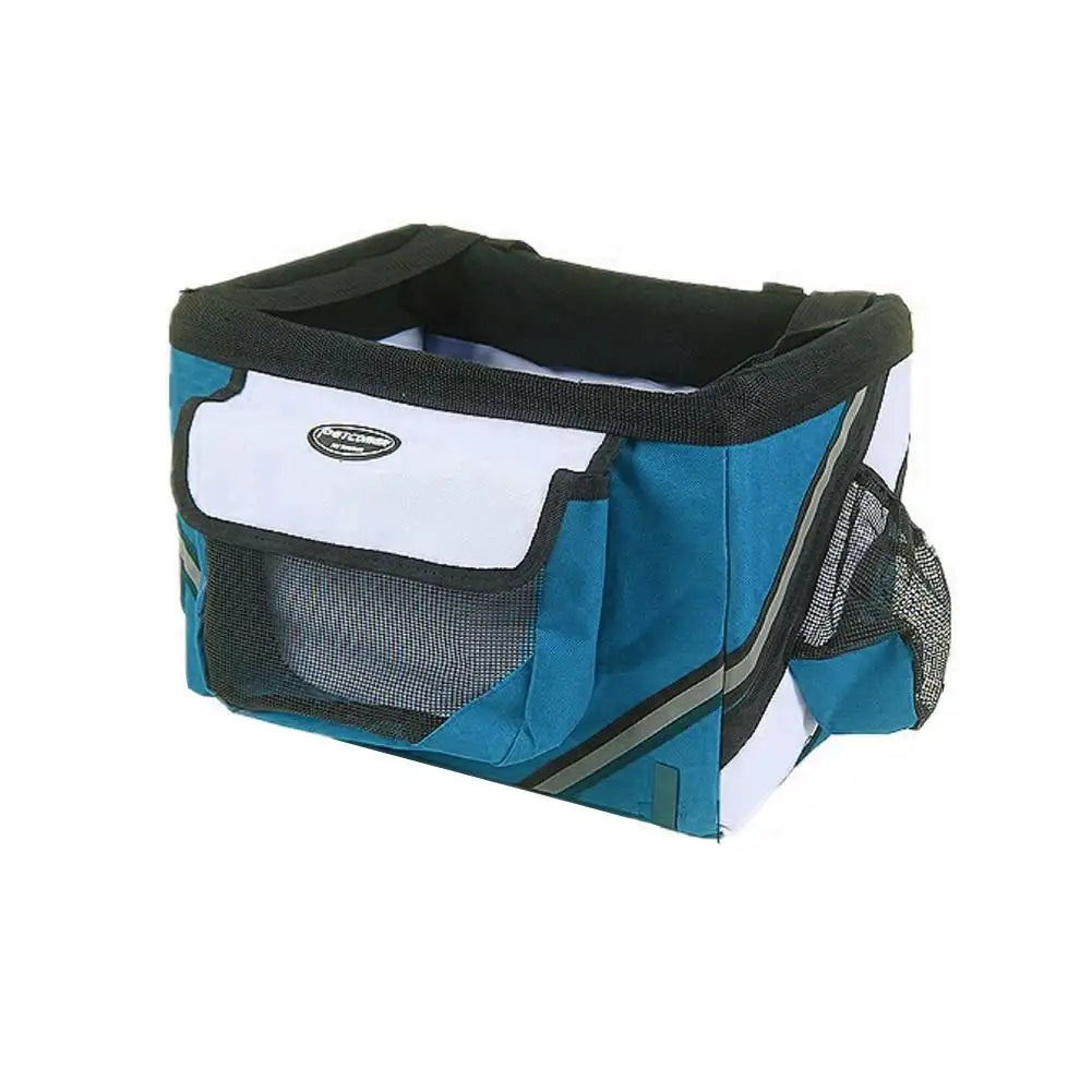 Pet Dog Bicycle Bag Bike Handlebar Front Basket Carrier for Travel Shopping
