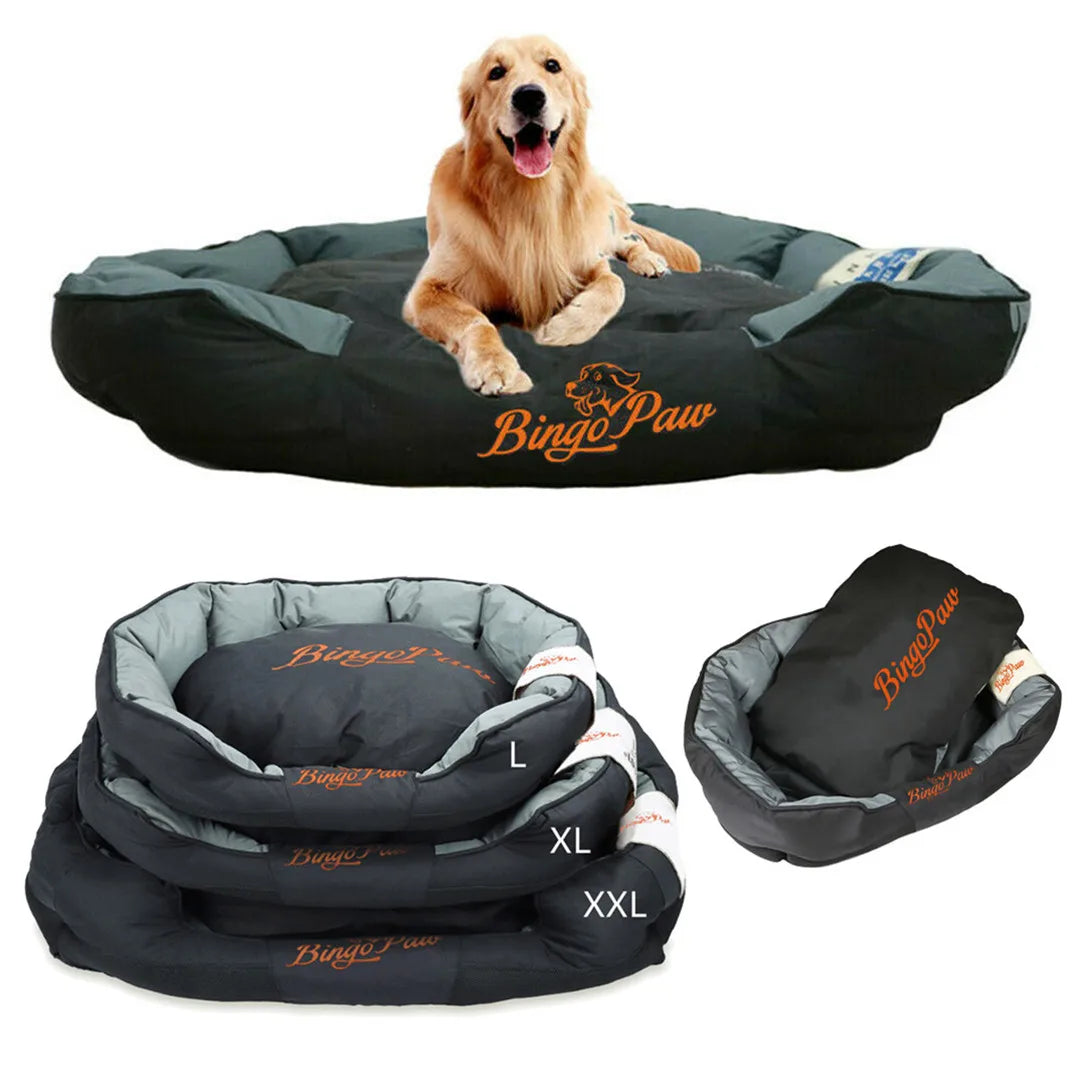 BINGOPAW Waterproof Orthopedic Dog Bed Mat Kennel Washable
