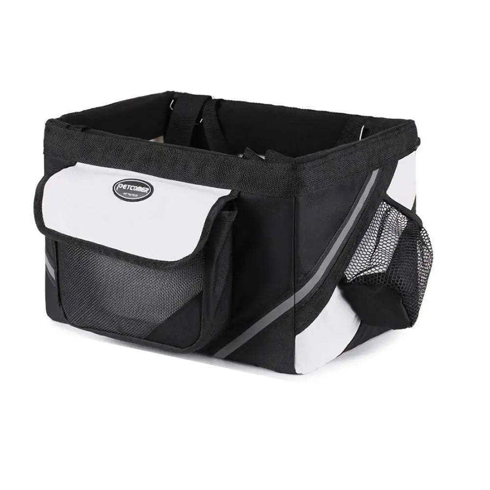 Pet Dog Bicycle Bag Bike Handlebar Front Basket Carrier for Travel Shopping