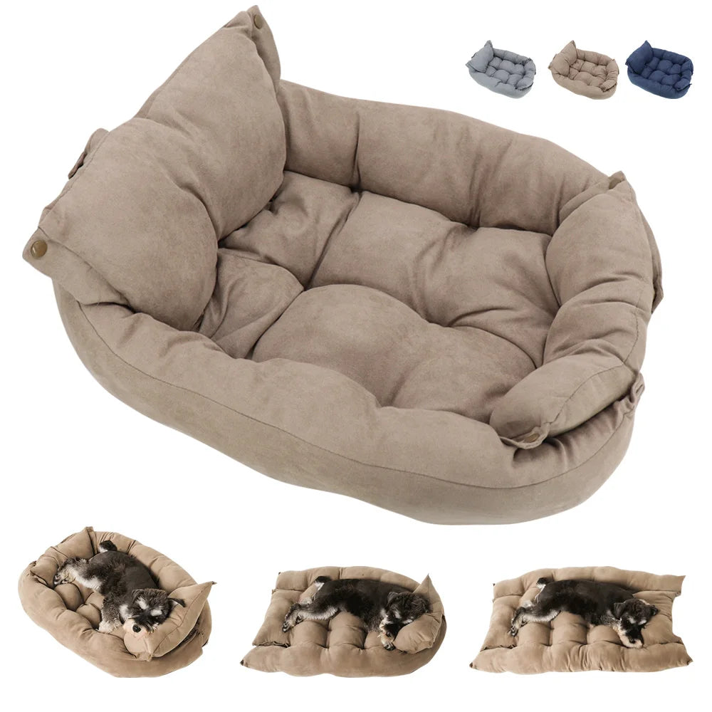 Didog Multifunction Dog Bed Mat 3 In 1 Soft Pet Cushion For Dogs And Cats