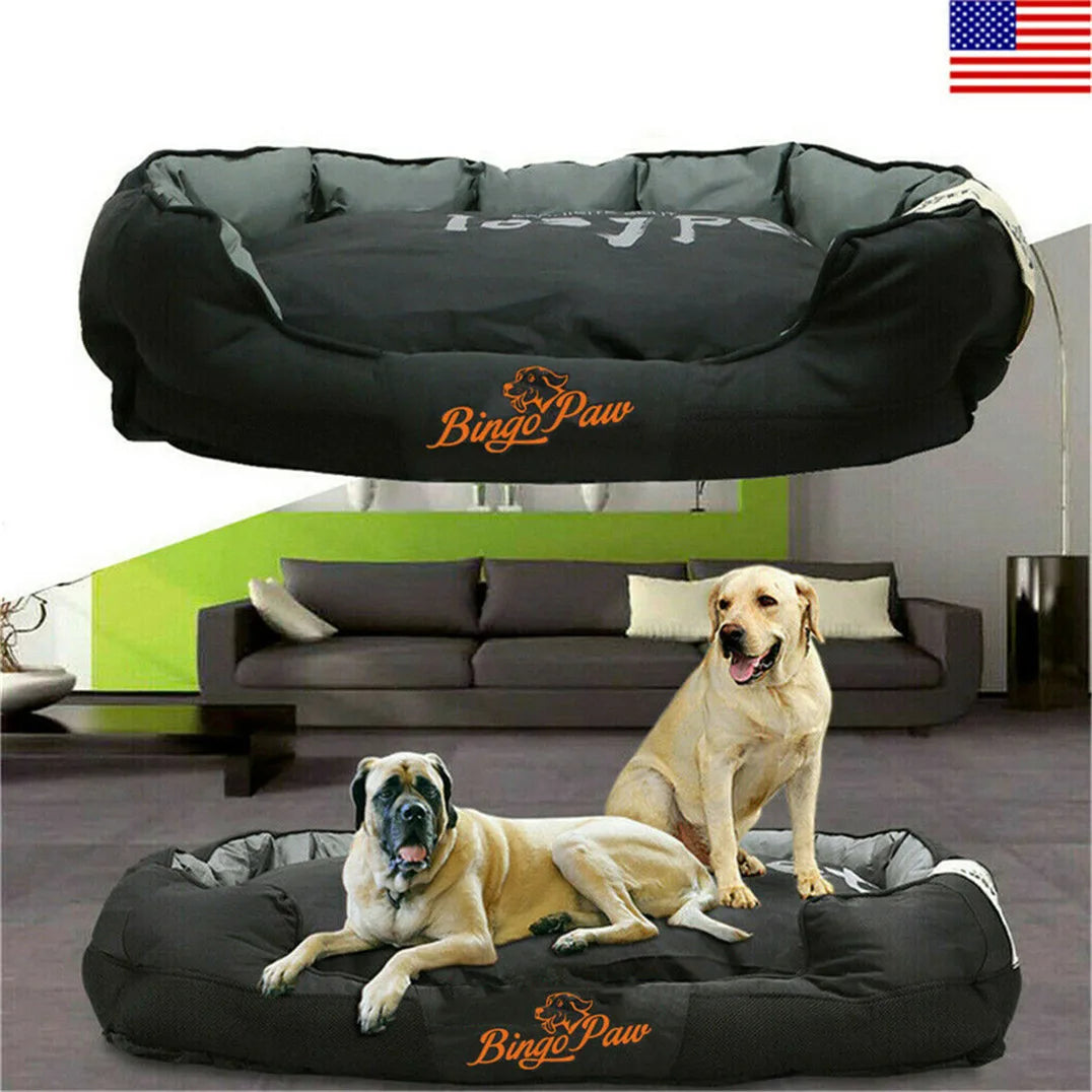 BINGOPAW Waterproof Orthopedic Dog Bed Mat Kennel Washable