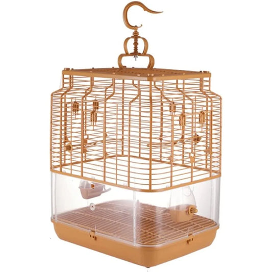Gap Rectangular Bird Cage With Stainless Steel Accessories