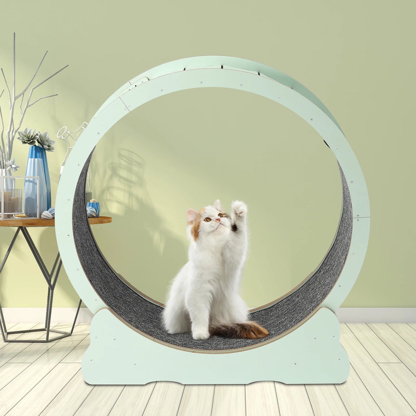 Cat Exercise Wheel Treadmill Low Noise Space Saving Gift For Cats