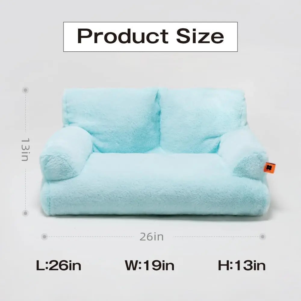 MEWOOFUNCN Pet Couch Bed Cats And Small Dogs Washable