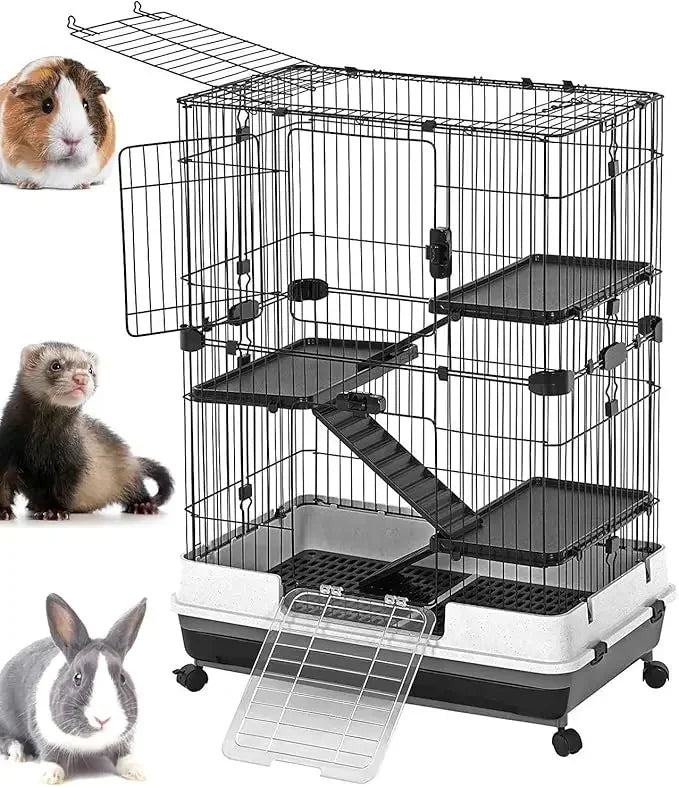 Hign-concerned Luxury Multi Level Small Animal Hutch