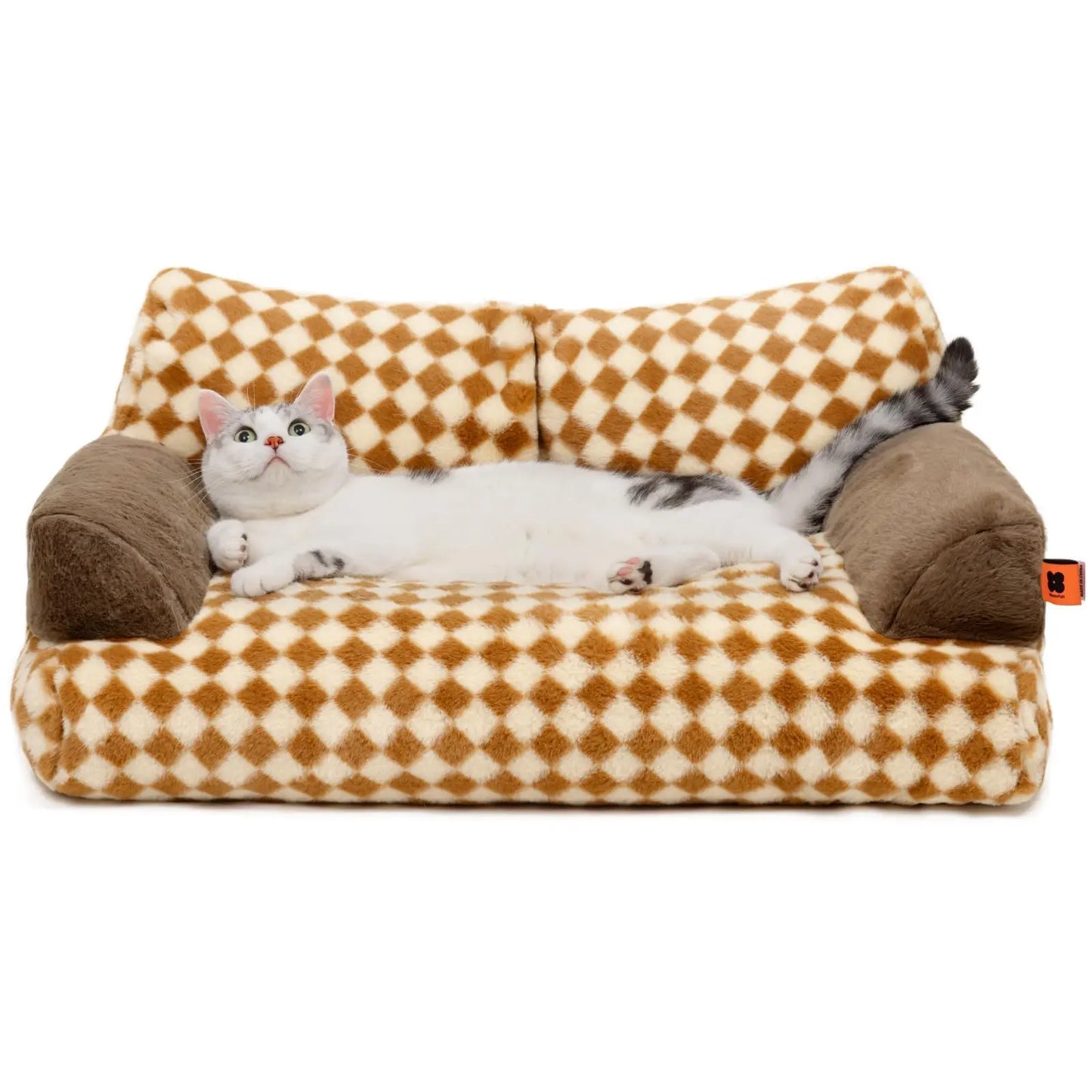 MEWOOFUNCN Pet Couch Bed Cats And Small Dogs Washable