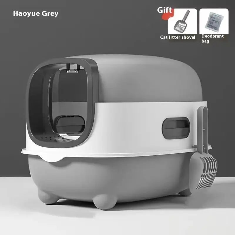 Hign-concerned Enclosed Litter Box Extra Large Odor Control