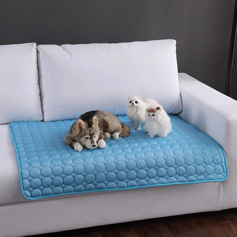 Extra Large Dog Cooling Mat Summer Pet Cold Bed for All Breeds