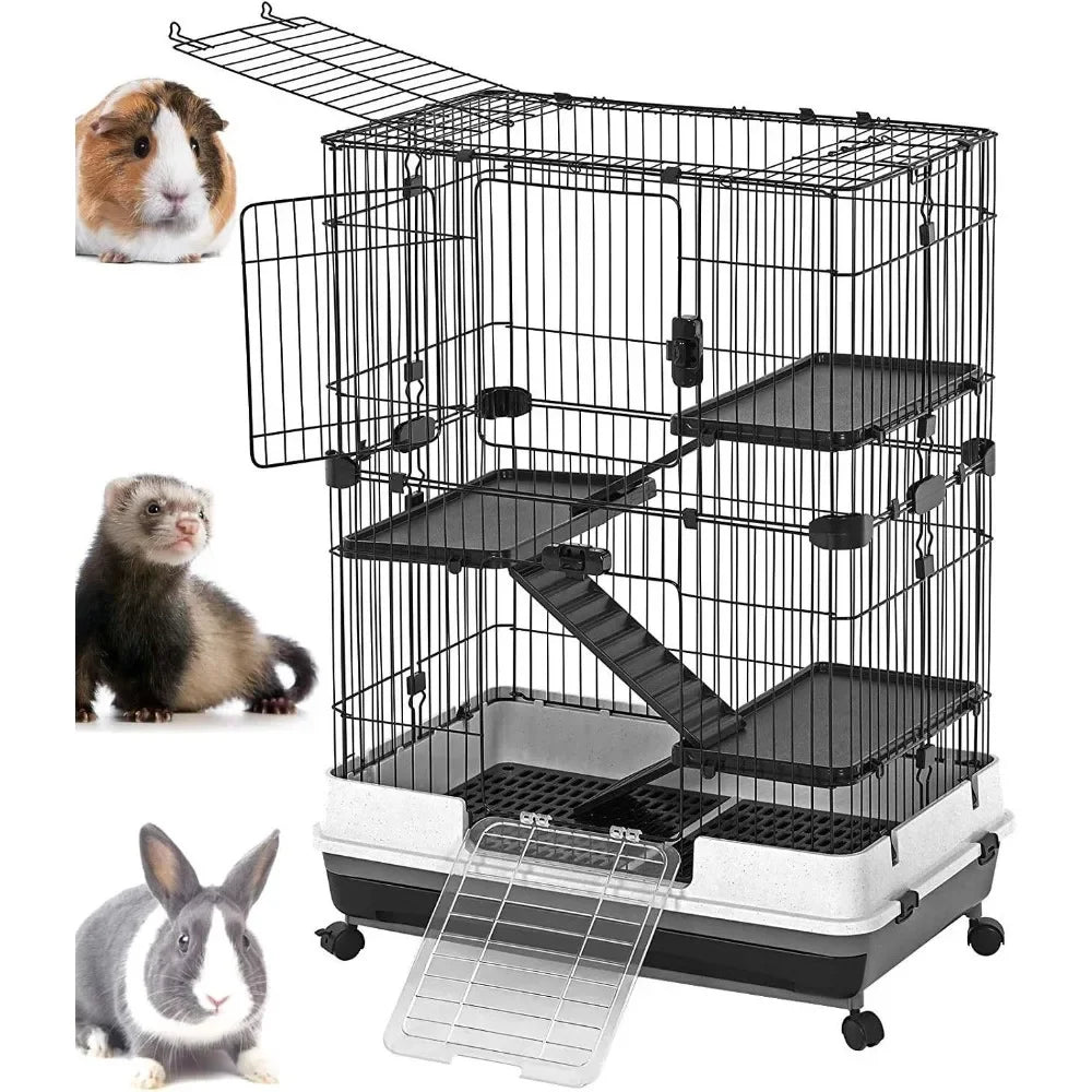 Hign-concerned Luxury Multi Level Small Animal Hutch
