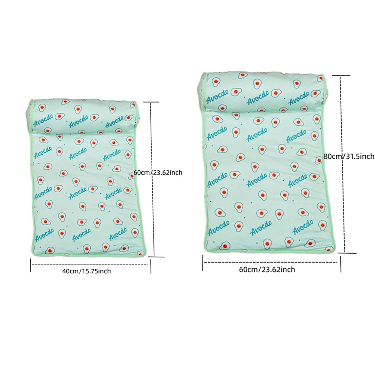 Cooling Summer Dog Mat Breathable Pet Bed for All Dog Sizes