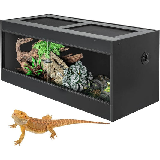 Hign-concerned PVC Reptile Terrariums Enclosure Tanks