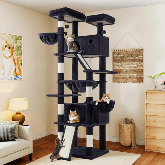 Indoor Cat Tree Tower Multi Level Cat Furniture Premium