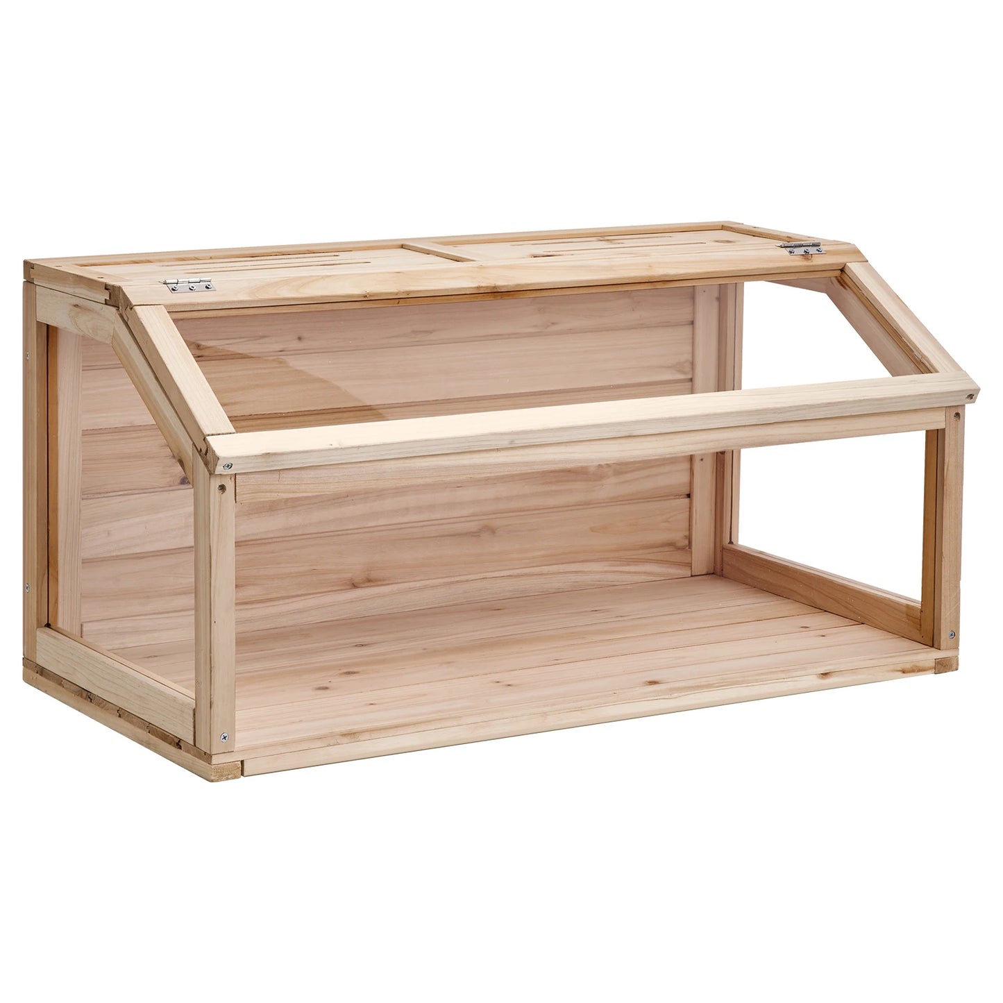 Wooden Hamster Cage Habitat Open Top Small Animal House