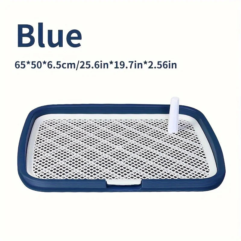 Dog Potty Training Toilet Tray with Removable Net for Pets