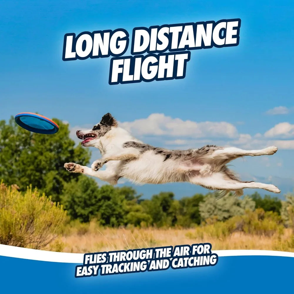 Paraflight Flying Disc Dog Toy Durable Water Floating Flyer for Engaging Fetch Games