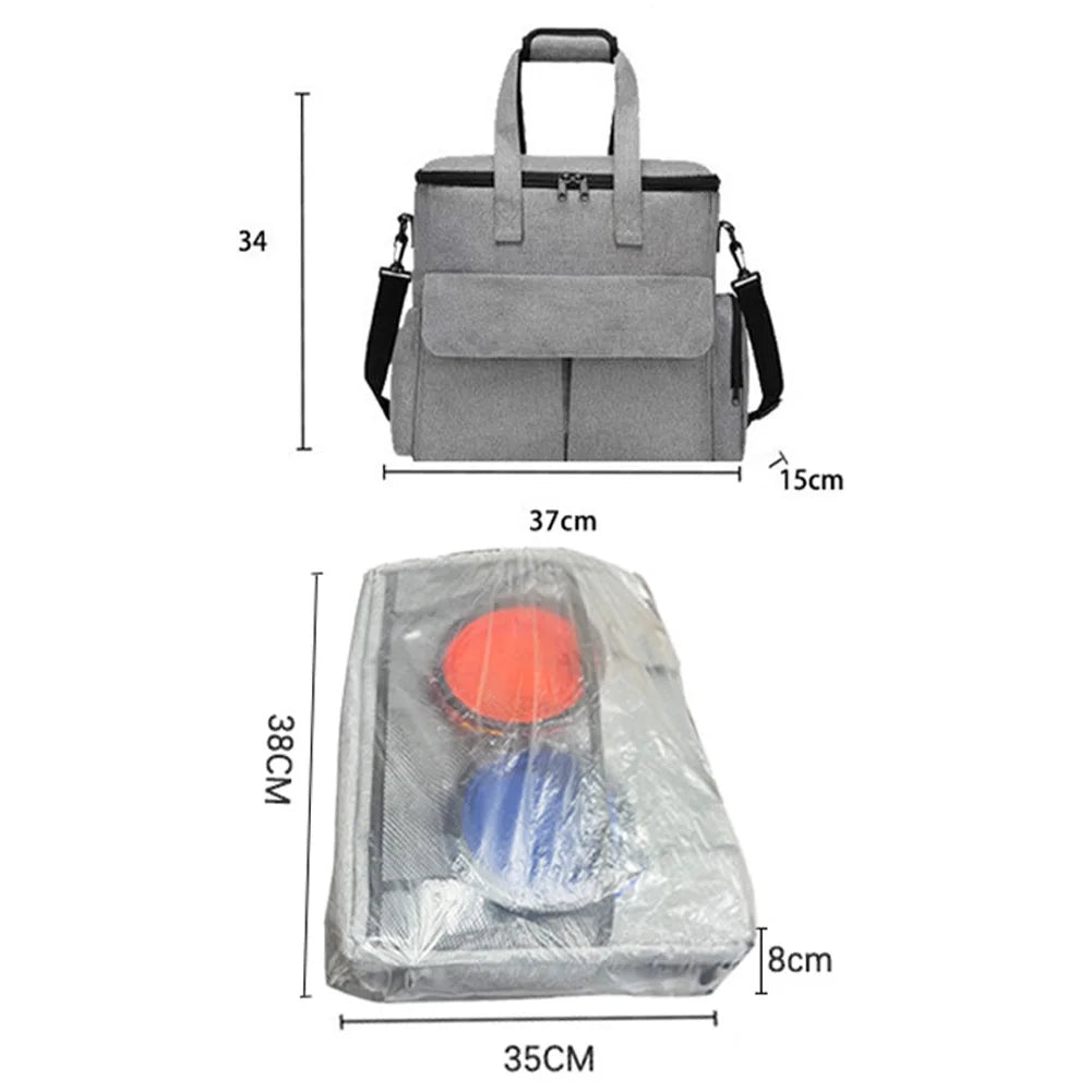 Twister.CK Dog Travel Backpack With Food Bags And Bowls