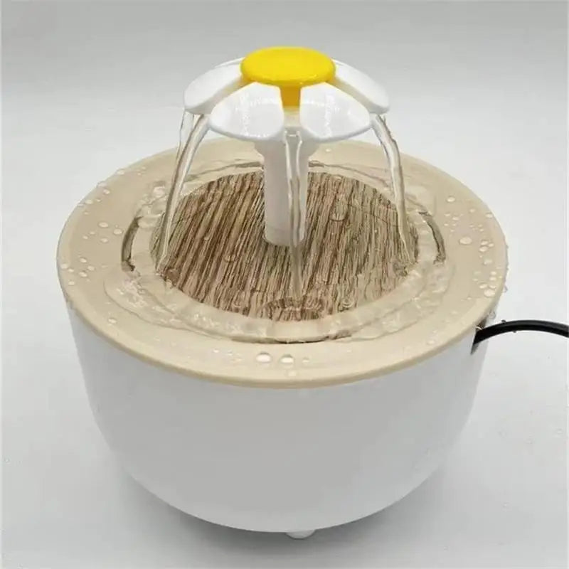 Automatic Cat Water Fountain USB Electric Filtered Drinker Bowl