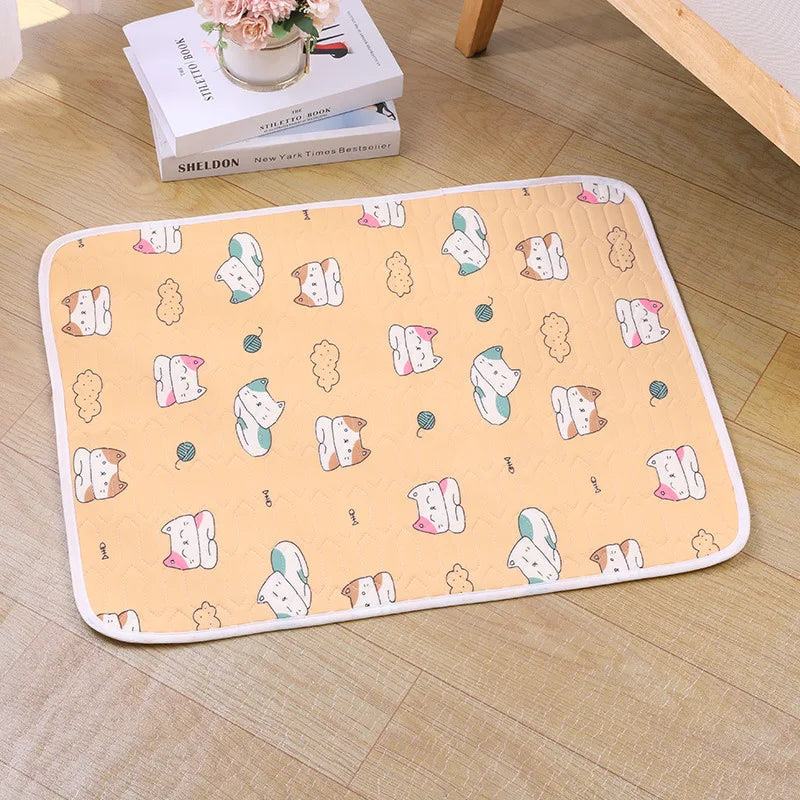 Cooling Dog Bed Mat for Cats Eco Friendly Non Slip Latex Pad
