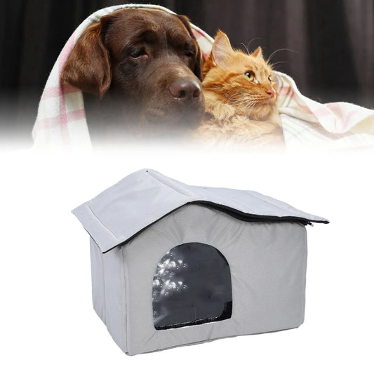 Cat Cooling House Long Lasting Oxford Cloth Bite Resistant Pet Cooling House for Cats and Dogs