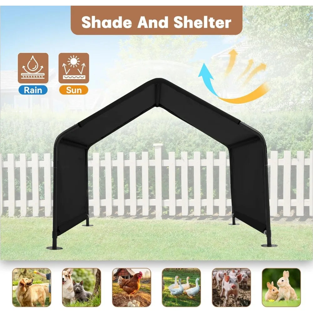 Color Dog Shade Shelter Outdoor Tent For Pets All Weather