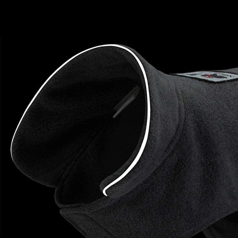 Reflective Big Dog Fleece Jacket Winter Warm Coat for Small and Large Dogs