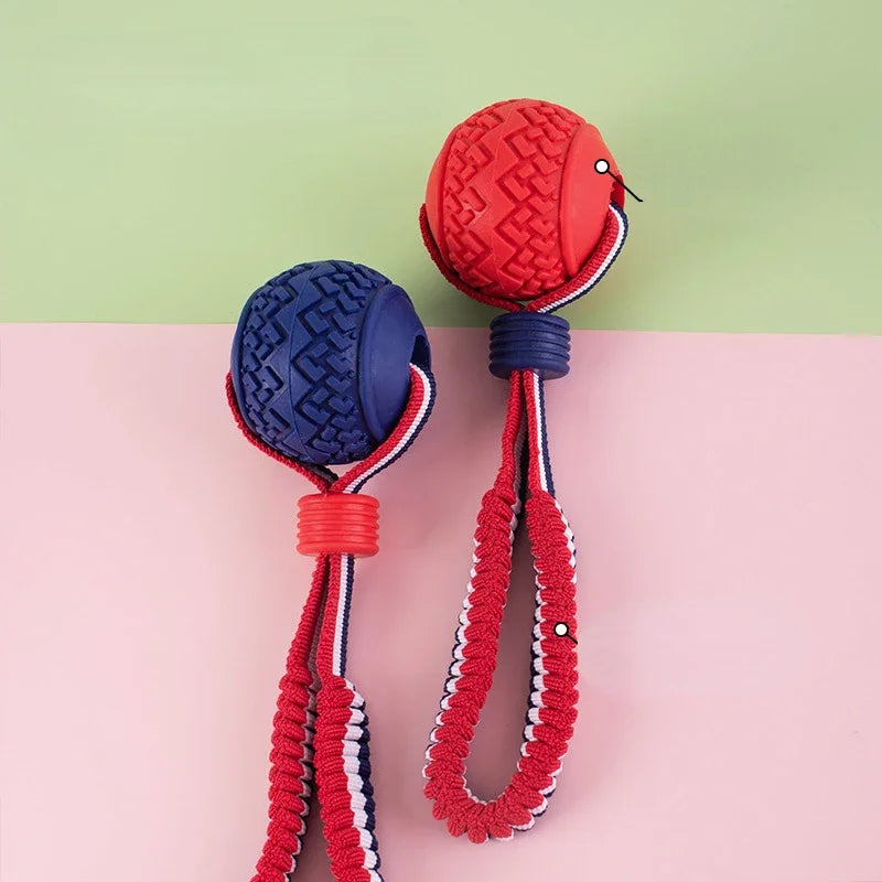 Interactive Training Knot Rope Balls for Dogs Molar Resistant Chewing Toy