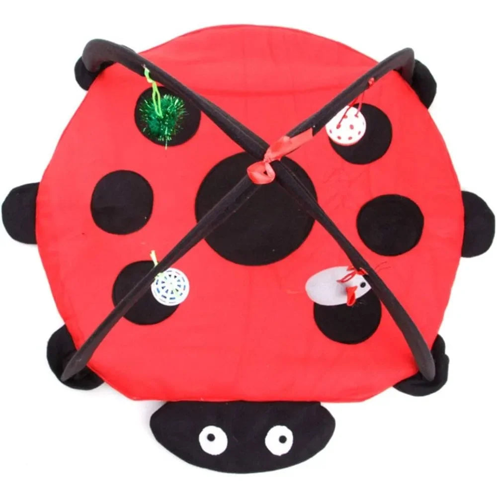 Cat Tent Activity Center with Hanging Cat Toys Balls Best Cat Bed Tent Kitten Mat Pet Supplies