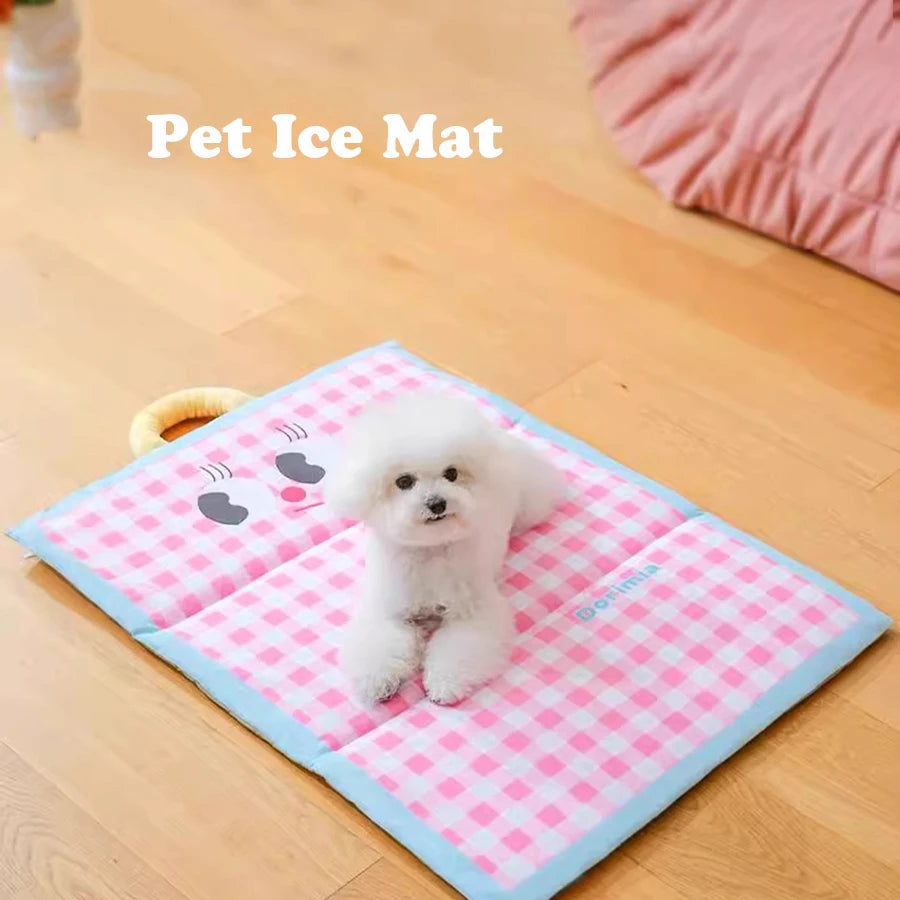 Pet Cooling Mat for Dogs and Cats Waterproof Ice Pad Bed