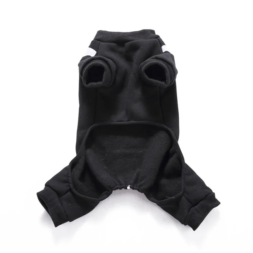 Skeleton Dog Costumes Halloween Pet Clothes Apparel for Puppies Small Medium Dogs and Cats Holiday Party Dressing Up Clothes