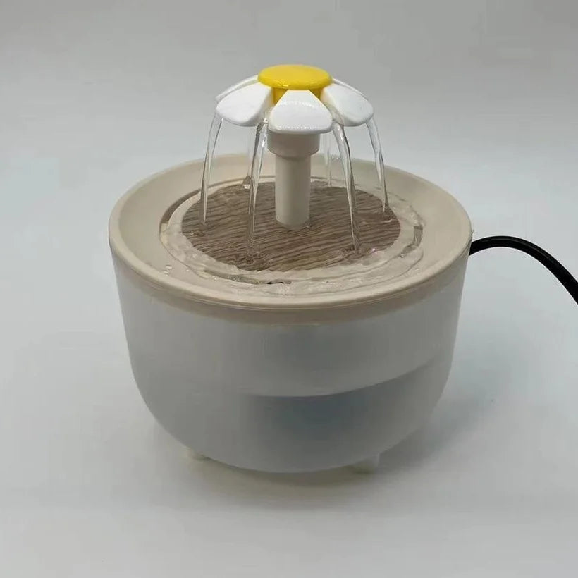 Automatic Cat Water Fountain USB Electric Filtered Drinker Bowl