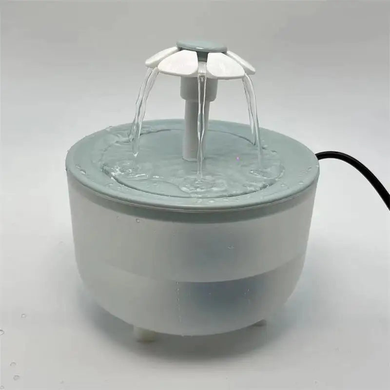 Automatic Cat Water Fountain USB Electric Filtered Drinker Bowl