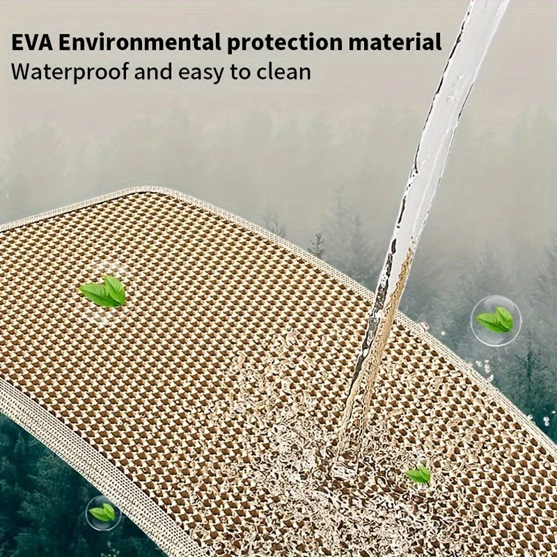 Large Cat Litter Mat Advanced Honeycomb Design for Easy Cleaning