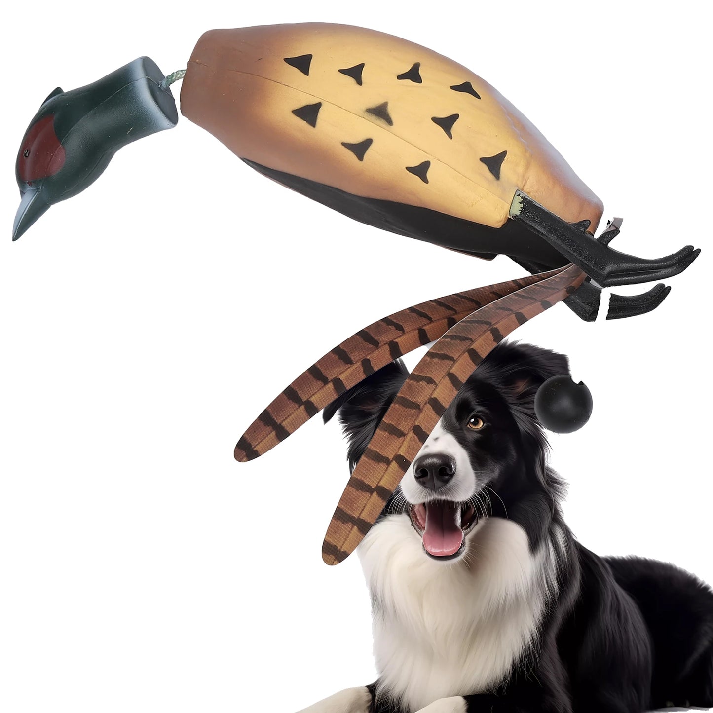 Twister Dead Fowl Fetch Toy for Dog Training Indoor Outdoor Essential Agility Equipment