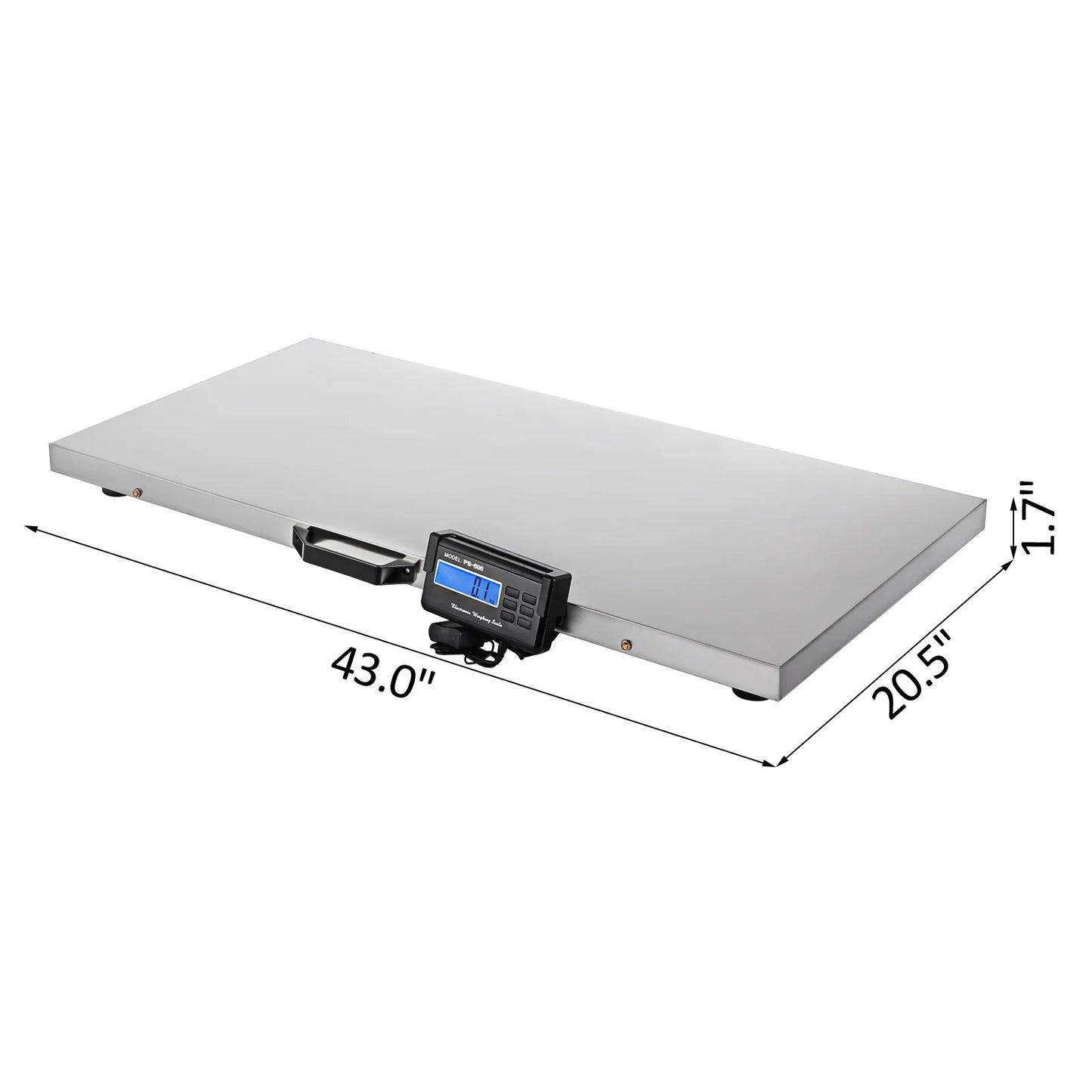 SucceBuy Digital Livestock Scale Stainless Steel Platform for Pets and Shipping