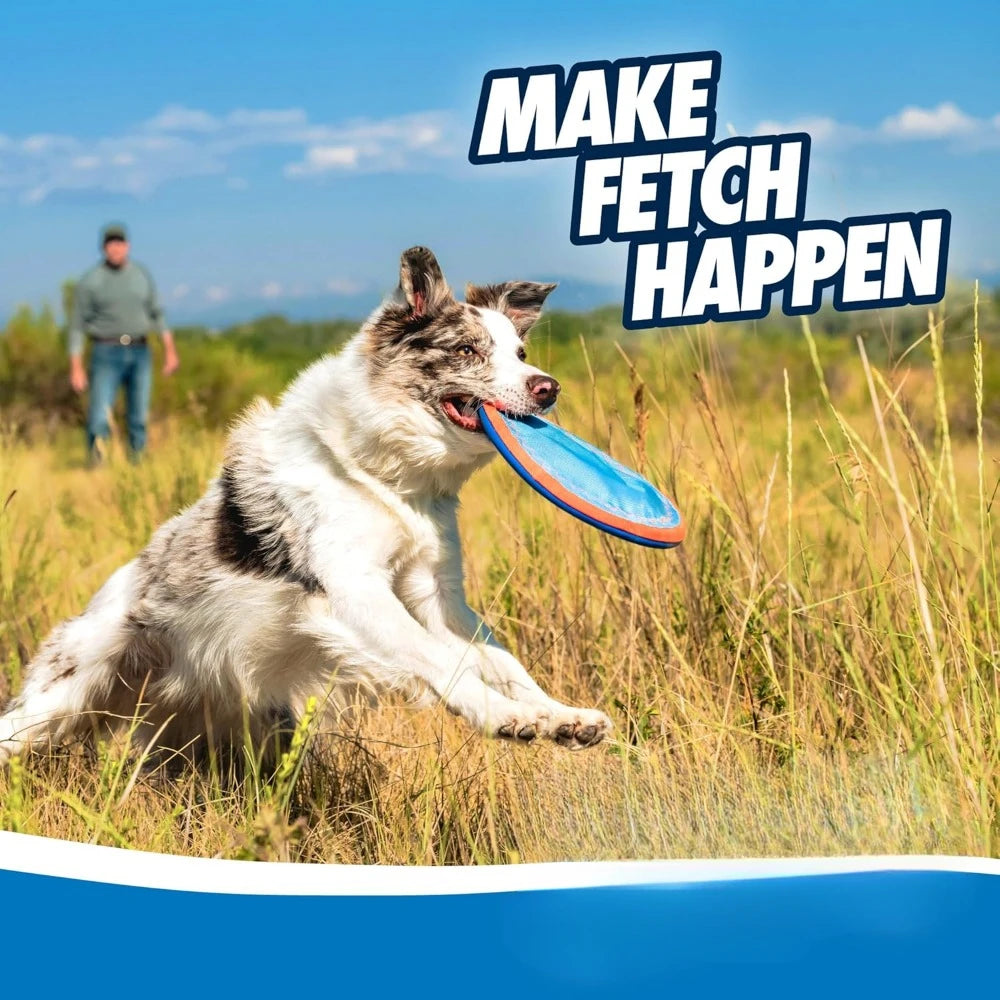 Paraflight Flying Disc Dog Toy Durable Water Floating Flyer for Engaging Fetch Games