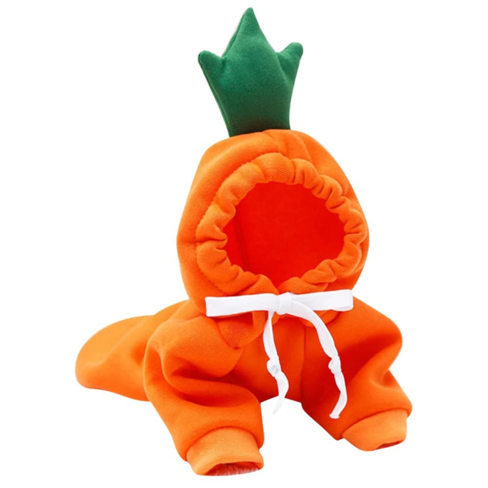 Cute Fruit Dog Clothes for Small Dogs Hoodies Warm Fleece Pet Clothing Puppy Cat Christmas Coat Chihuahua Jacket Suits