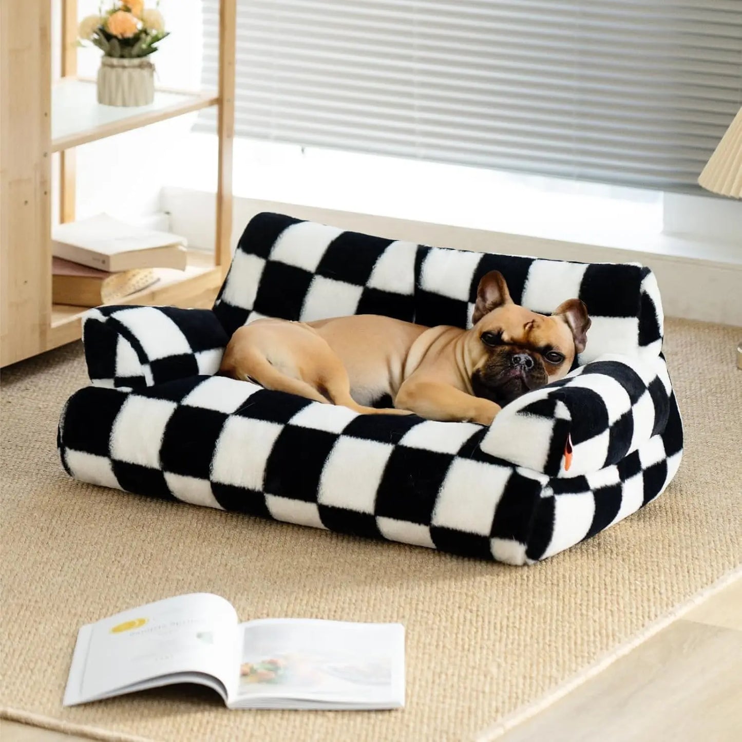 MEWOOFUNCN Pet Couch Bed Cats And Small Dogs Washable