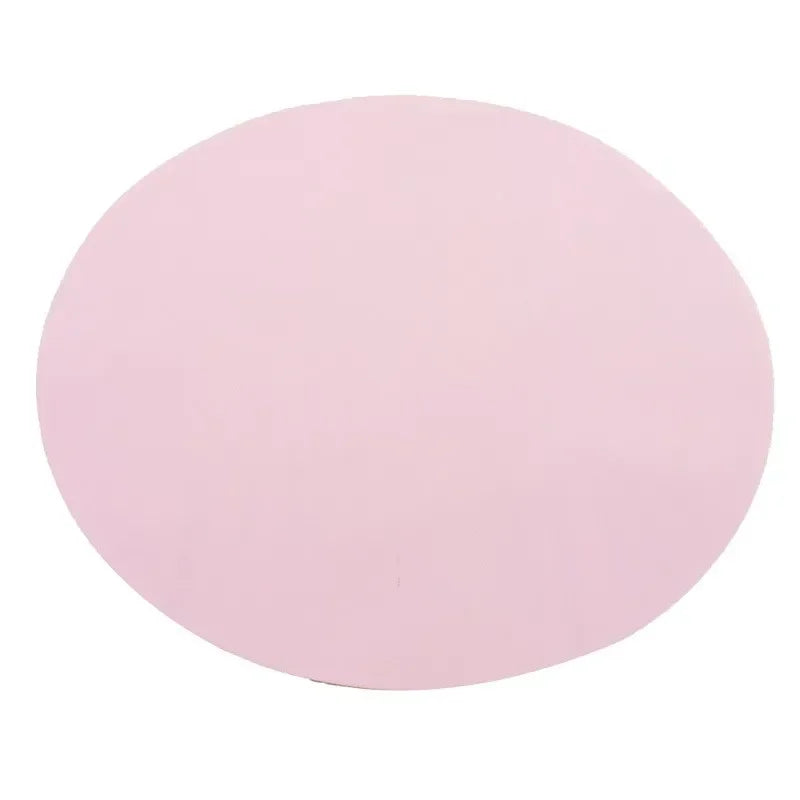 Mat Spill Proof Pet Bowl Silicone Feeding Anti Slip Cat Shaped Fountain Feeder Round Accessories Dog Drinking