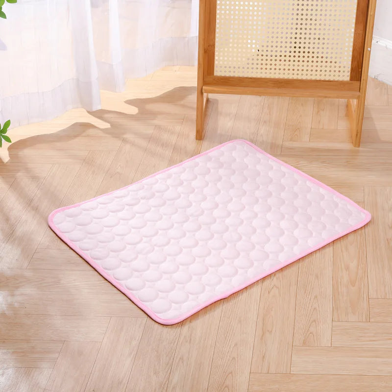 Dog Cooling Mat Moisture Proof Breathable Summer Pet Blanket
