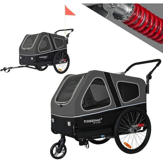 Veelar DoggyHut S Line Pet Bike Trailer And Stroller